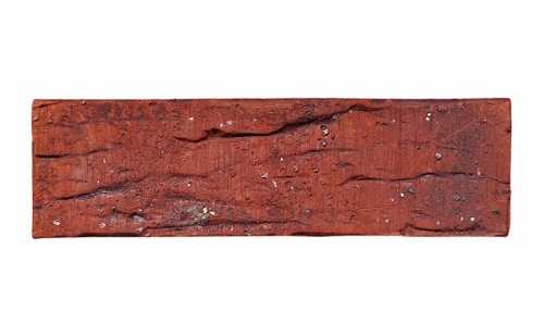 Клинкерная фасадная плитка KING KLINKER Old Castle Red hot (HF33) под старину NF10, 240*71*10 мм